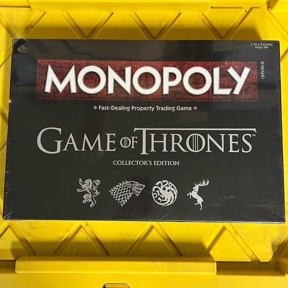 GOT Monopoly game NEW sealed box